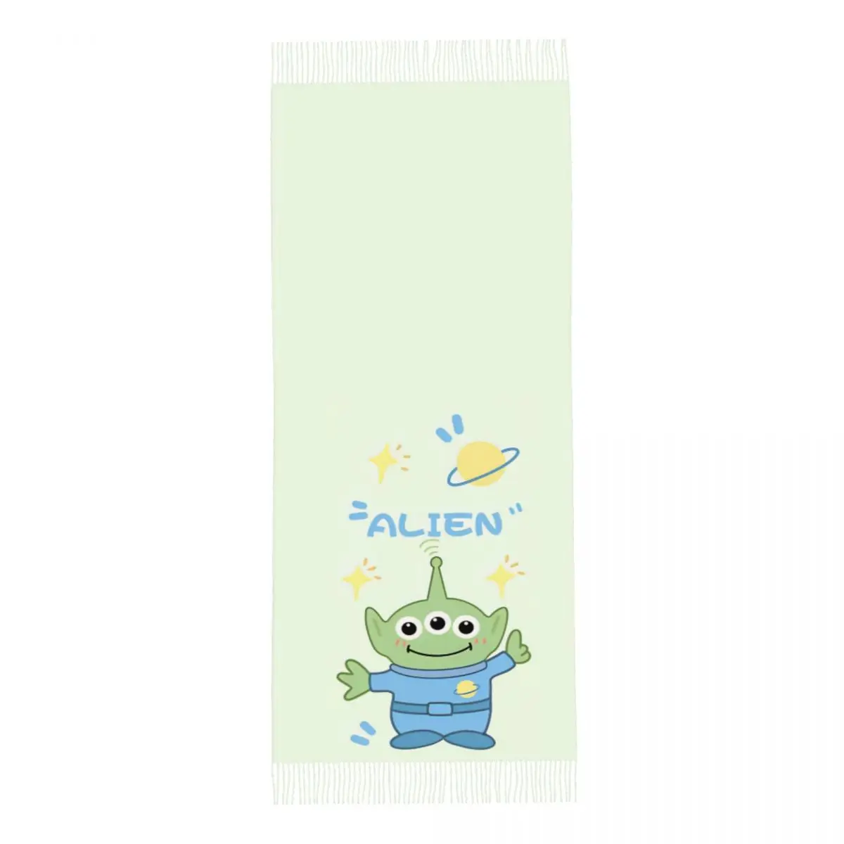 Toy Story Alien Patroon Sjaal voor Dames Herfst Winter Sjaals en Wrap Grote Sjaal Sjaal Lichtgewicht