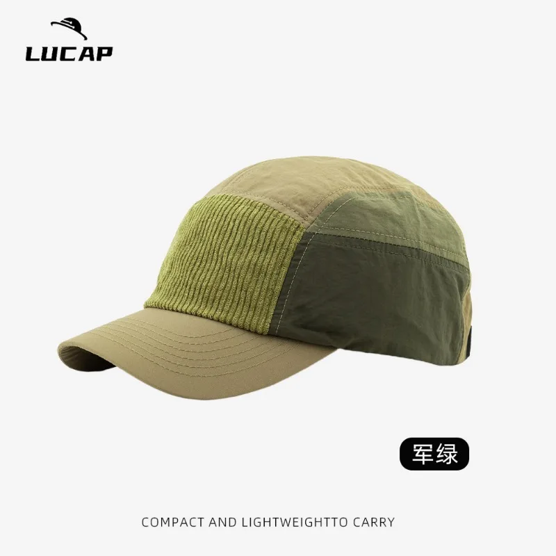 قبعات بيسبول مطرزة بشعار مخصص - مراجعة Corduroy Cap 5 Panel وسعره