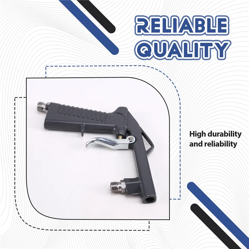 

【People Favorite】Pneumatic Sandblasting Gun 1/4Inch 750Ml Sandblasting Spray Gun Tool Portable Sand Blasting Machine For Removin