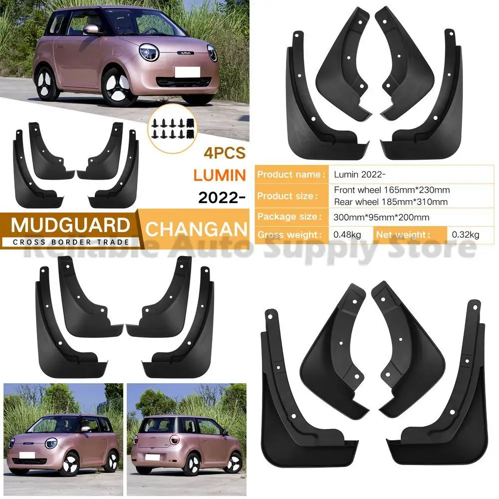 

For Chang'an Niu Mi Lumin 2022-2024 Mud Flaps Rubber Fender Liners Auto Accessories Premium Quality Durable Protection Stylish D