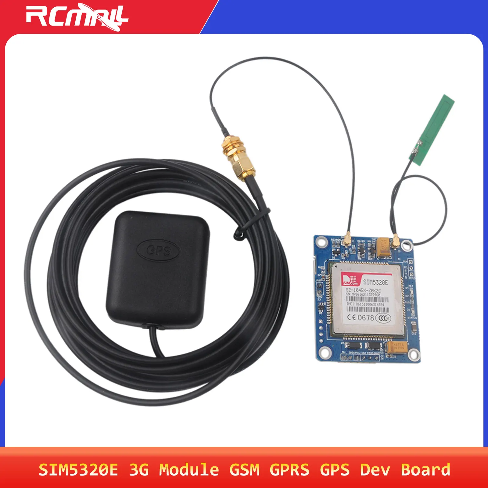 SIM5320E 3G Module GSM GPRS GPS Development Board for Arduino 51 STM32 AVR MCU