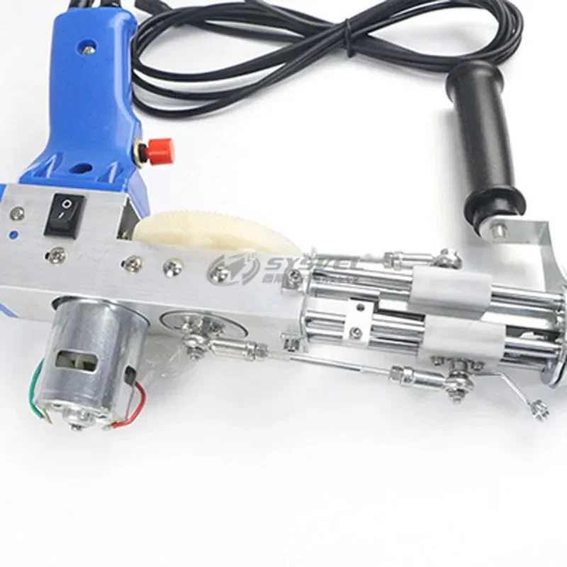 2021 Electric Carpet Tufting Gun Hand Gun Weaving Flocking Machine for Loop Pile Cut Pile Carpet Crafting