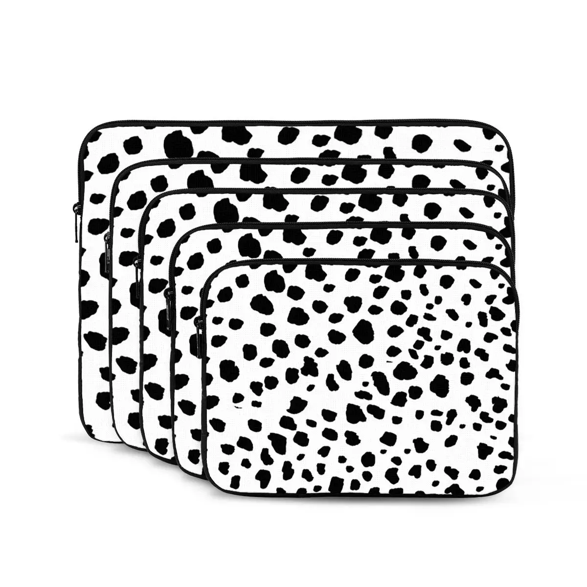 Cow Spots Animal Print Computer ipad Laptop Cover Case17 15 13 12 10 Inch Laptop Sleeve Bag Portable Cover Fundas Pouch