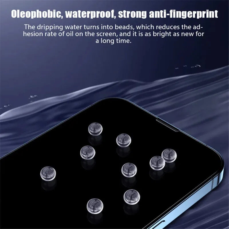 Protector de pantalla de privacidad antiespía para iPhone 17 16 15 14 13 12 11 Pro Max, película anti-miradas, 1/3 piezas 5