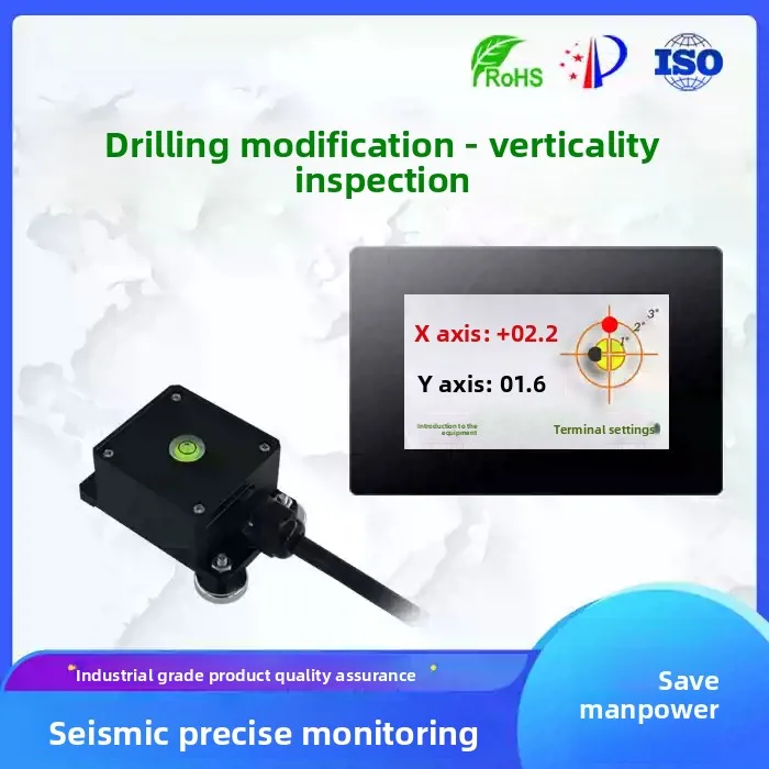 

Excavator To Drilling Rig, Vertical Detector, Drilling Rig Angle Display Instrument, Drilling and Piling Verticality Detection