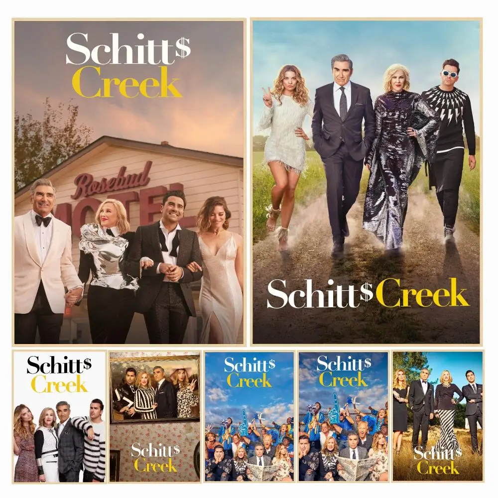 tv series S-Schitts Creek-K Painting Calligraphy Boho Botanical Decor for Living Room Elegant Home Style