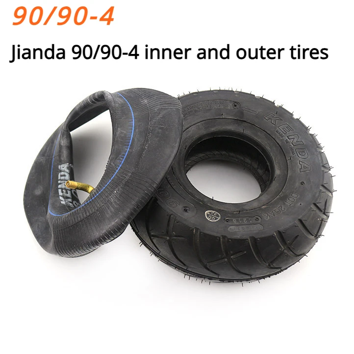 High Quality Gas/Electric Scooter Tires 90/90-4 out tire and inner tire(10inch) On-road Tyres for many scooter