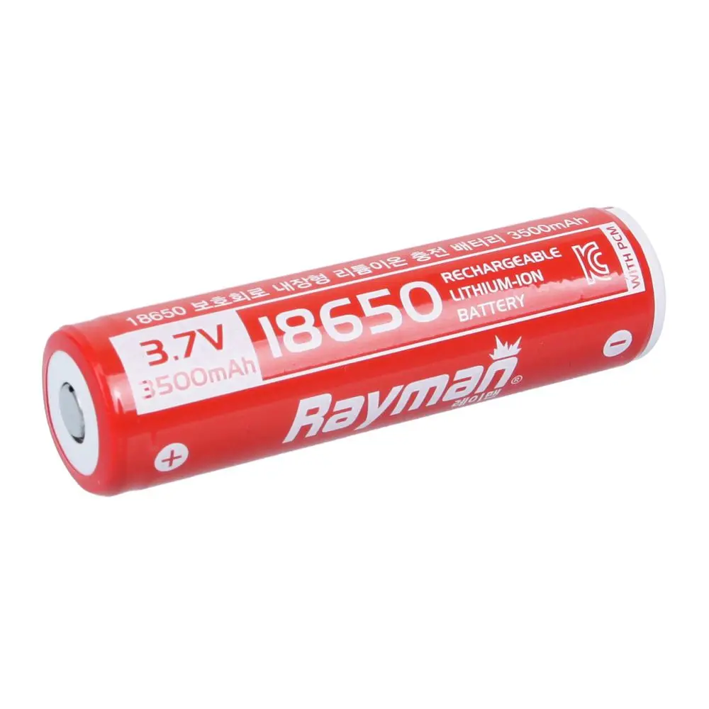 Laman 18650 Rechargeable Battery 3.7V 3500mAh Lithium Ion Protection Circuit KC Certiable