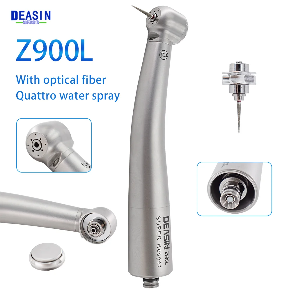 Dental Z900L high speed air turbine fiber optic handpiece standard head for NSK coupler Dentistry Tools