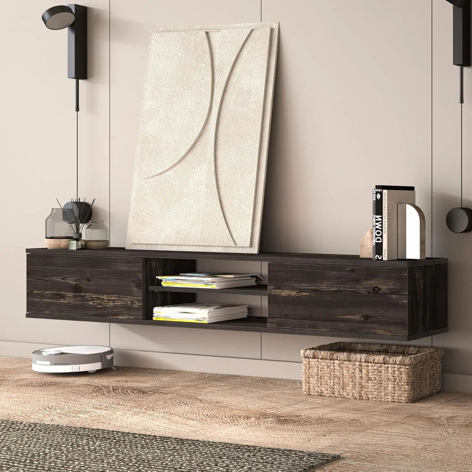 #12 Best Floating TV Stands to Buy In 2026