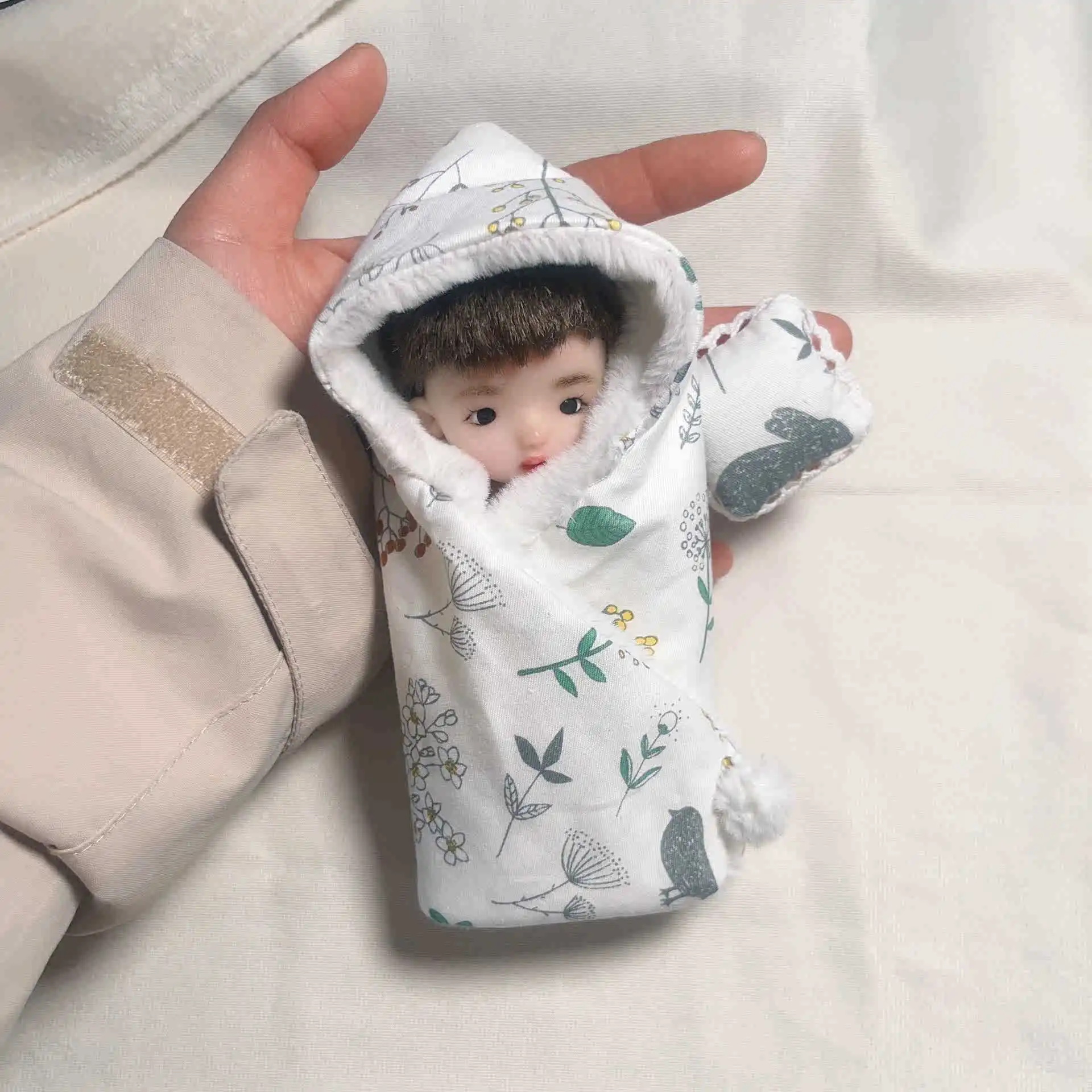 YESTARY Bjd Doll Outgoing Covered Bag For BJD 1/12 Ob11 Dolls Accessories DIY Handmade Classy Outgoing Packets Toys For