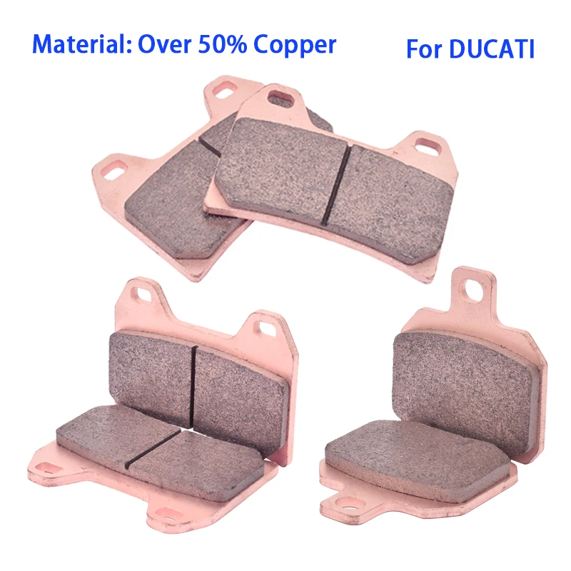 Front Rear Brake Pads for DUCATI 1100 1200 S 696 796 800 848 750 900 Monster Multistrada S 1000 DS ST2 ST3 ST3S ST4 ST4S EVO ABS