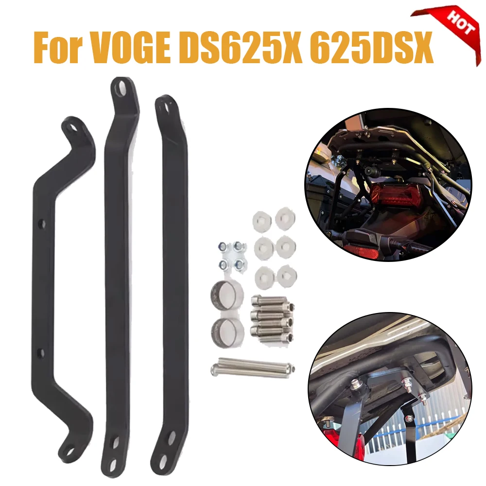 

For VOGE DS625X 625DSX DSX625 DSX 625 625 DSX Accessories Rear Luggage Rack Carrier Top Box Case Support Reinforcement Bracket