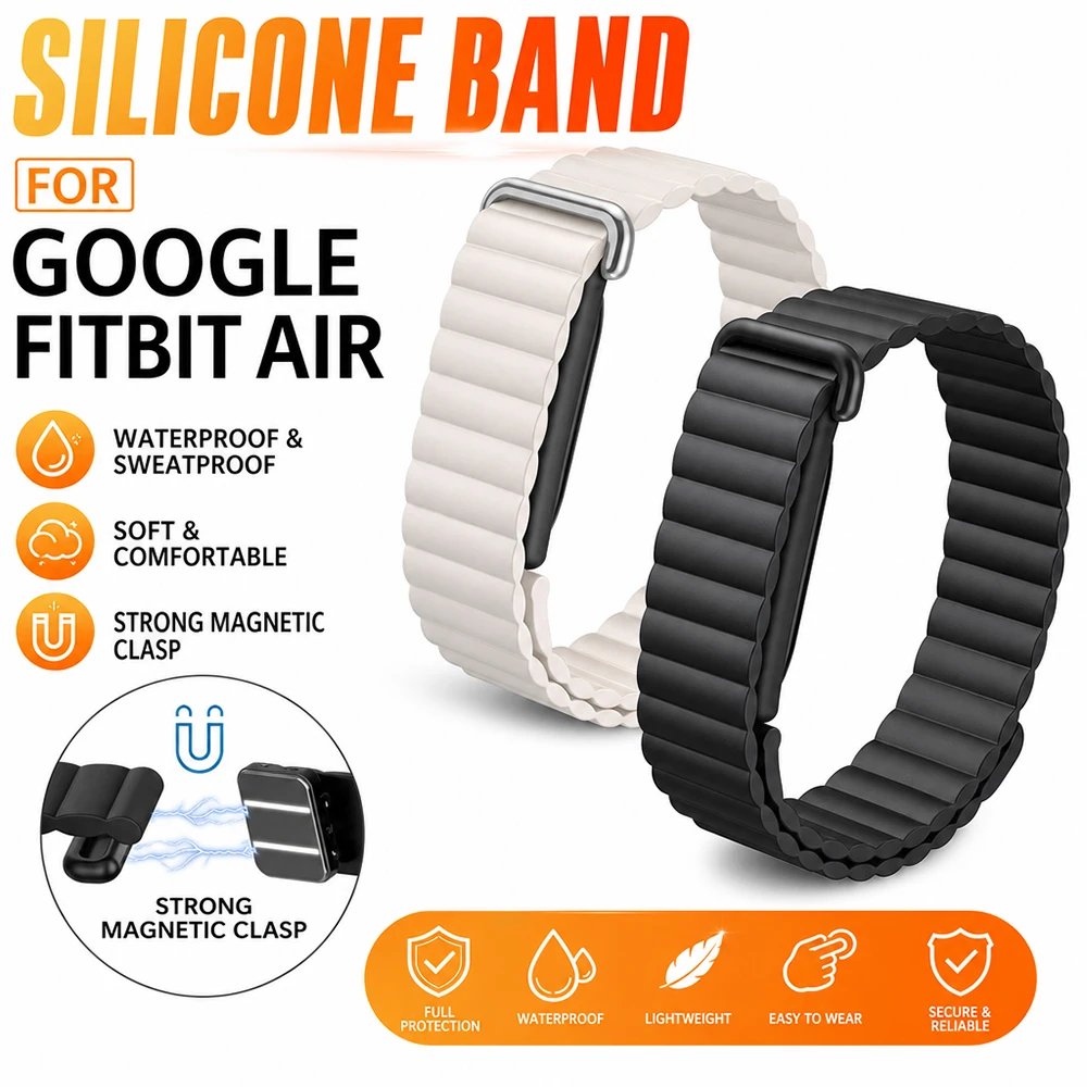 �y�Z�[�����z���͂Ȏ��C�N���X�v�V���R���X�|�[�c�o���h Google Fitbit Air �p���őϋv���̂��� 2026 �V�����\�t�g���X�g�o���h�����A�N�Z�T���[