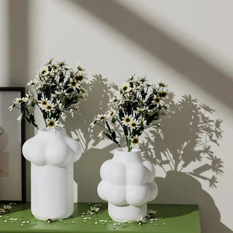 

R3MC Silicone Craft Mold for Making Cloud Vase Home Decoration Resin Casting Mold Reusable Jewelry Molding Accessories