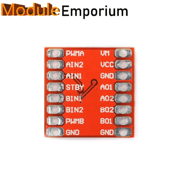 Picture 3: 1A TB6612FNG Microcontroller Better than L298N Electronic DIY TB6612 Dual Motor Driver Module for Arduino