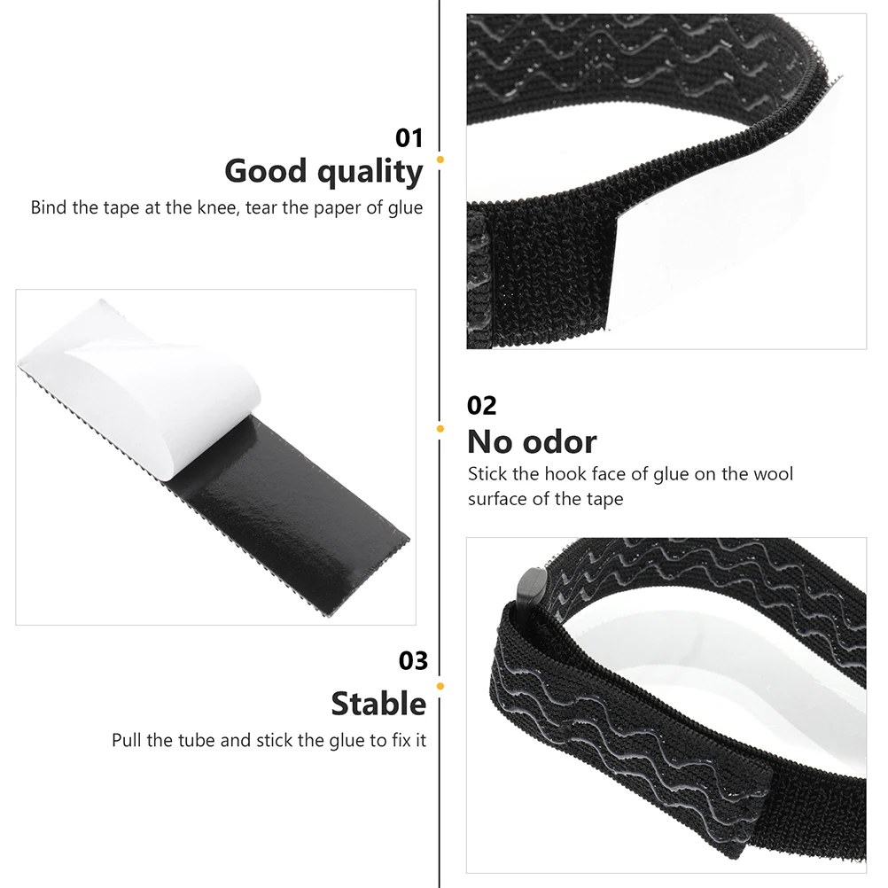 

2 Sets Anti Drop Straps for Women Boots Knee High Adjustable Fixed Reusable Invisible Boot Bras Anti Slip Climbing Accessories