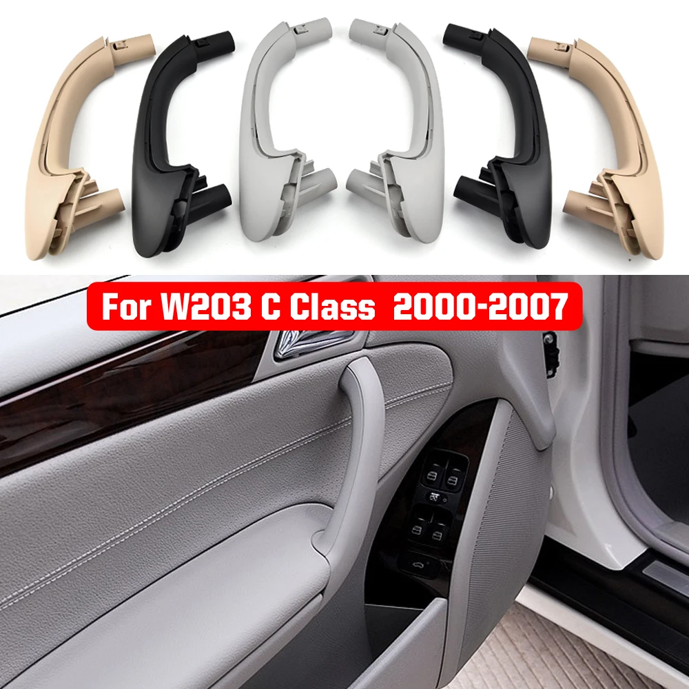 3 Colors Upgraded Car Interior Accessories Door Pull Handle Replacement For Mercedes Benz W203 C Class 2000-2007 2038101551