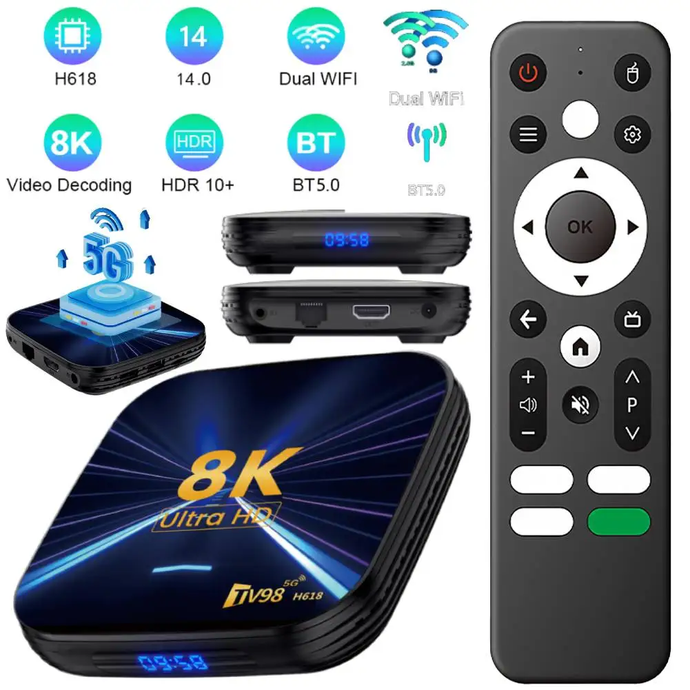 Smart TV Box Android 14 8K: La mia recensione onesta su come trasformare la tua televisione in un centro multimediale moderno