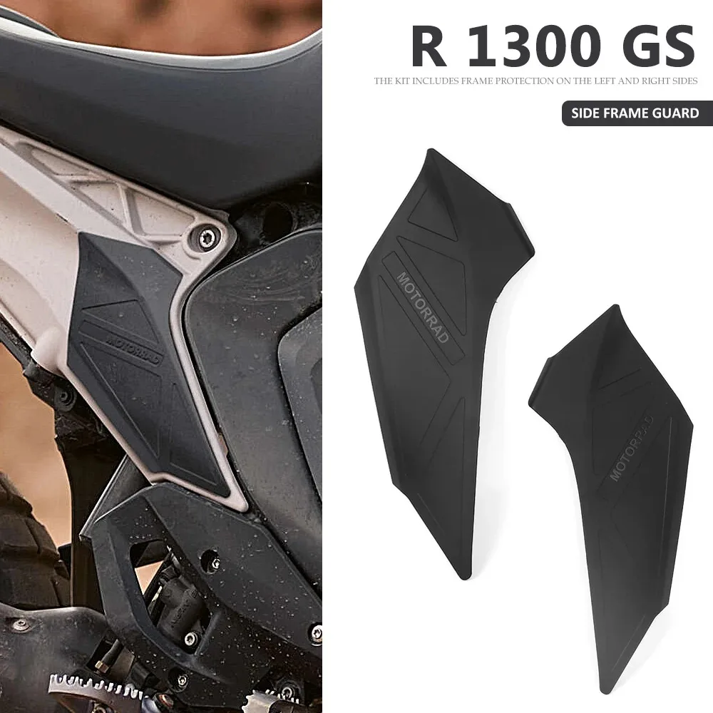 New Black For BMW R 1300 GS R1300GS R 1300GS r1300gs Motorcycle Side Frame Panel Guard Protector Left Right Fairings Cover