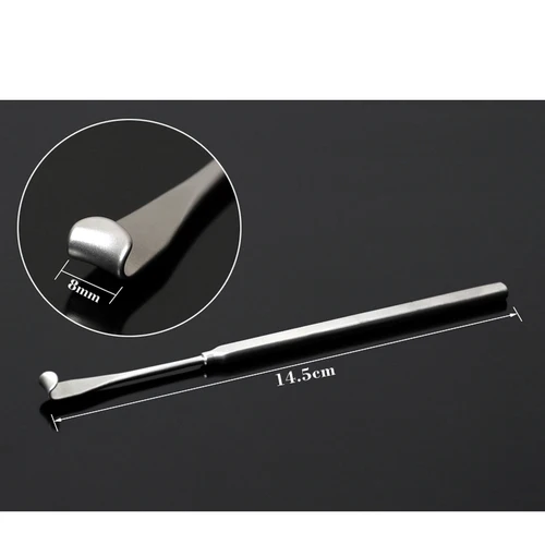 Imagen 2 del producto Bolsas de ojos de titanio para cosméticos, gancho para tirar de la párpado, herramienta de gancho, tapa, retractores, instrumentos oftálmicos