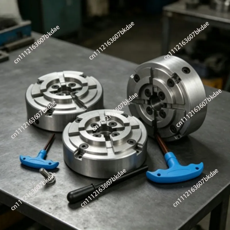 KP96 Woodworking Chuck 5 Inch KP125 Four-jaw Self-centering M33 Thread 4 Inch 100 Chuck for Woodworking Lathe