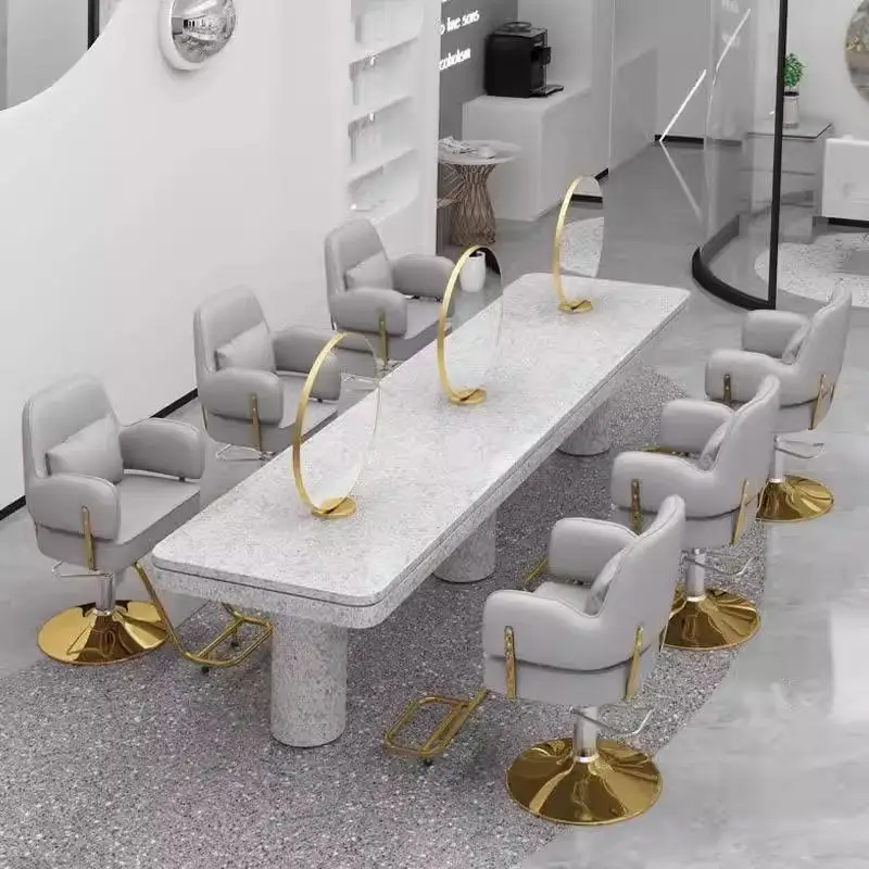 كرسي صالون احترافي تجاري فاخر وحديث مريح كلاسيكي إكسسوارات كرسي دوار تابوريت كوفيوس أثاث الصالون