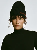 Winter Wool Knit Beanie Hat for Men and Women Thick Warm Embroidered Letter Knitted Cap Unisex Fashion Cold Weather Hat - Image 3