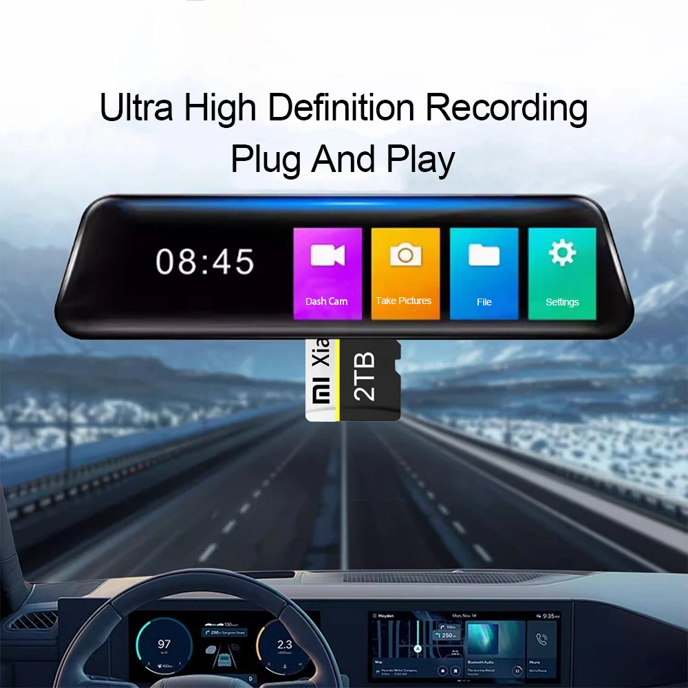 Xiaomi Mini Micro TF SD Card 512GB 256GB SD Memory Card 2TB 1TB High Speed Cartao De Memoria 128GB For File Storage Phone Camera