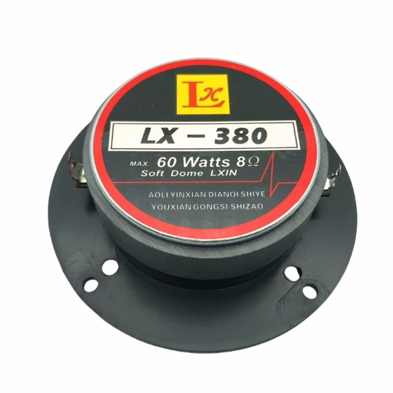 SOTAMIA 1PCS Imported 4-inch Titanium Film Tweeter with Magnetic Liquid 8 Ohm 60W Family KTV Speaker Audio Tweeter Speaker