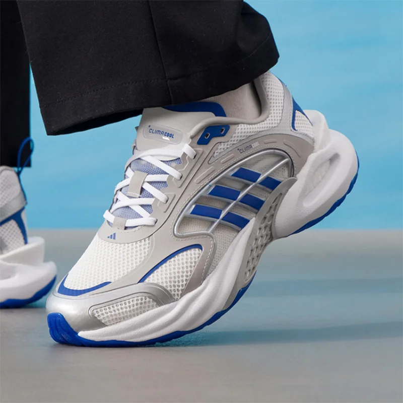Adidas Climacool Silver Blue Mesh Chunky Running Shoes Zapatillas deportivas transpirables con amortiguación para hombre y mujer KK1812