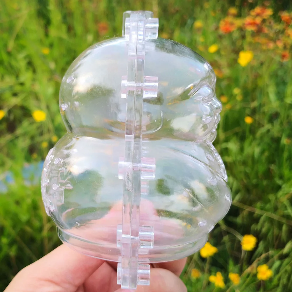 

2Pcs Transparent Melon Shaper Mold Creative Fruit Growing Tool Garden Vegetable Forming Mold for Cantaloupe Honeydew Fruit