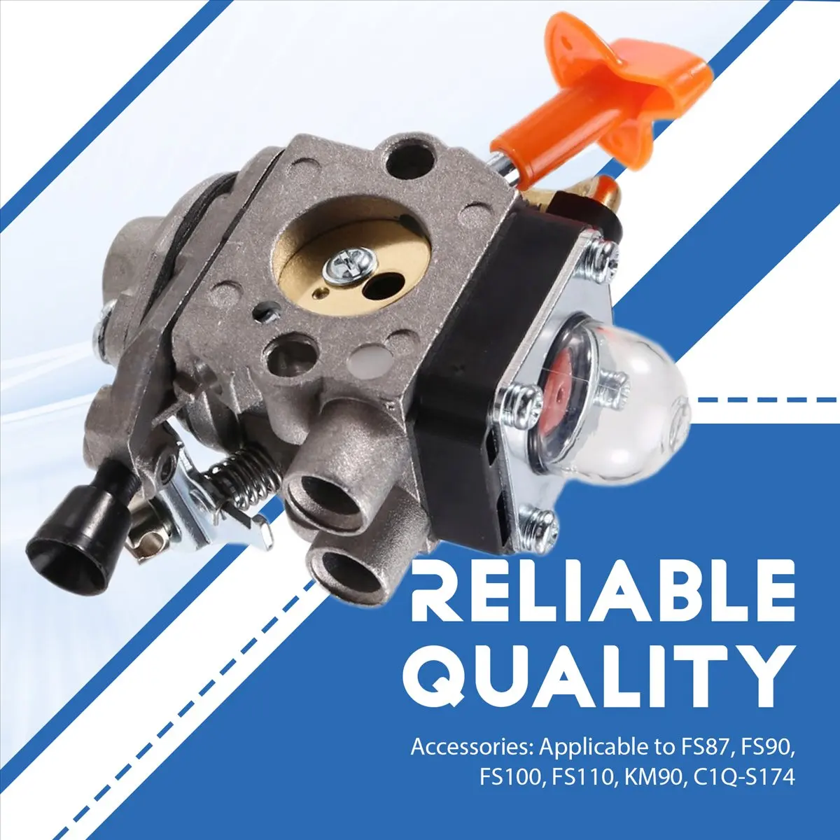 

Карбюратор (ABAB) для Stihl FS87 FS90 FS100 FS110 KM90 C1Q-S174 FS100R FR130T FS130 FS130R, запчасти для садового инструмента, 4180-120-0610