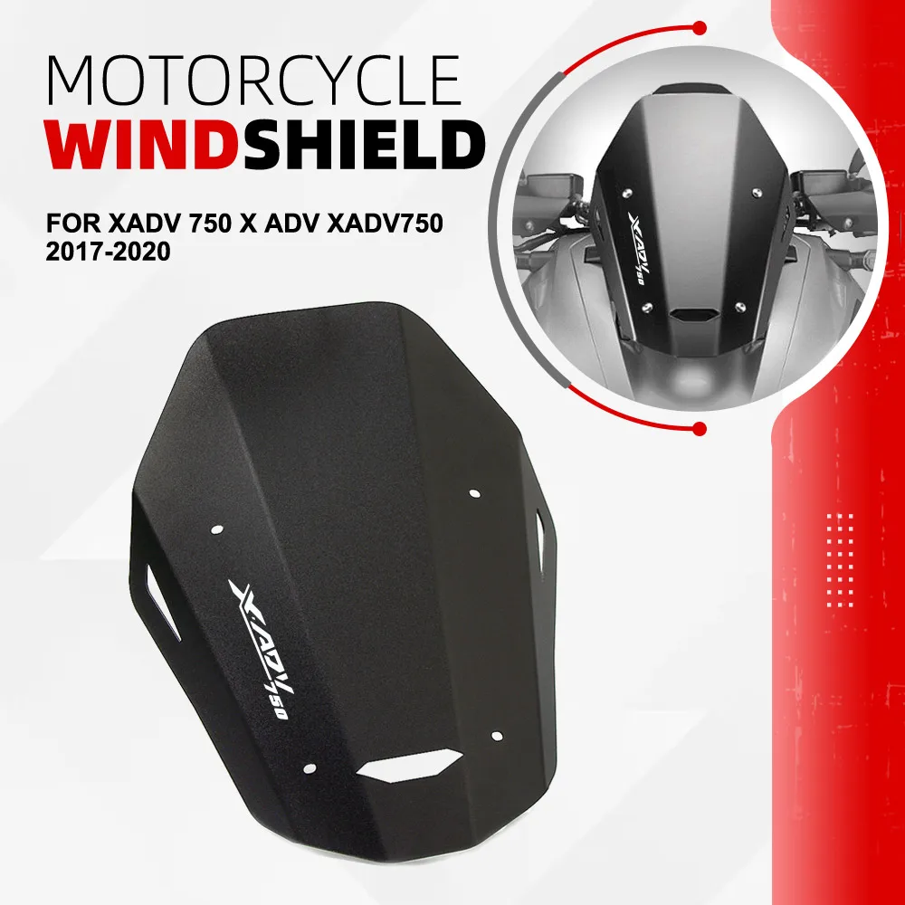 

X-ADV 750 Windscreen For Honda Xadv 750 X ADV XADV750 2017 2018 2019 2020 Motorcycle Windshield Wind Deflector
