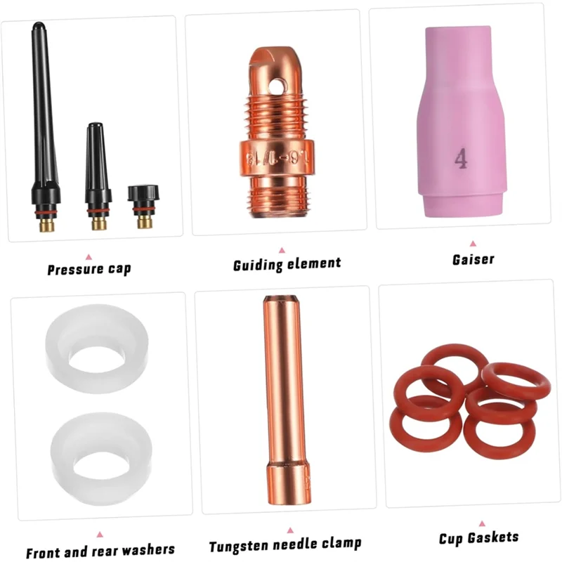 AT21-1Set Welding Parts Kit With Accessories Cup For Reliable Soldering Easy To Use Welding Equipment For DIY Enthusiasts
