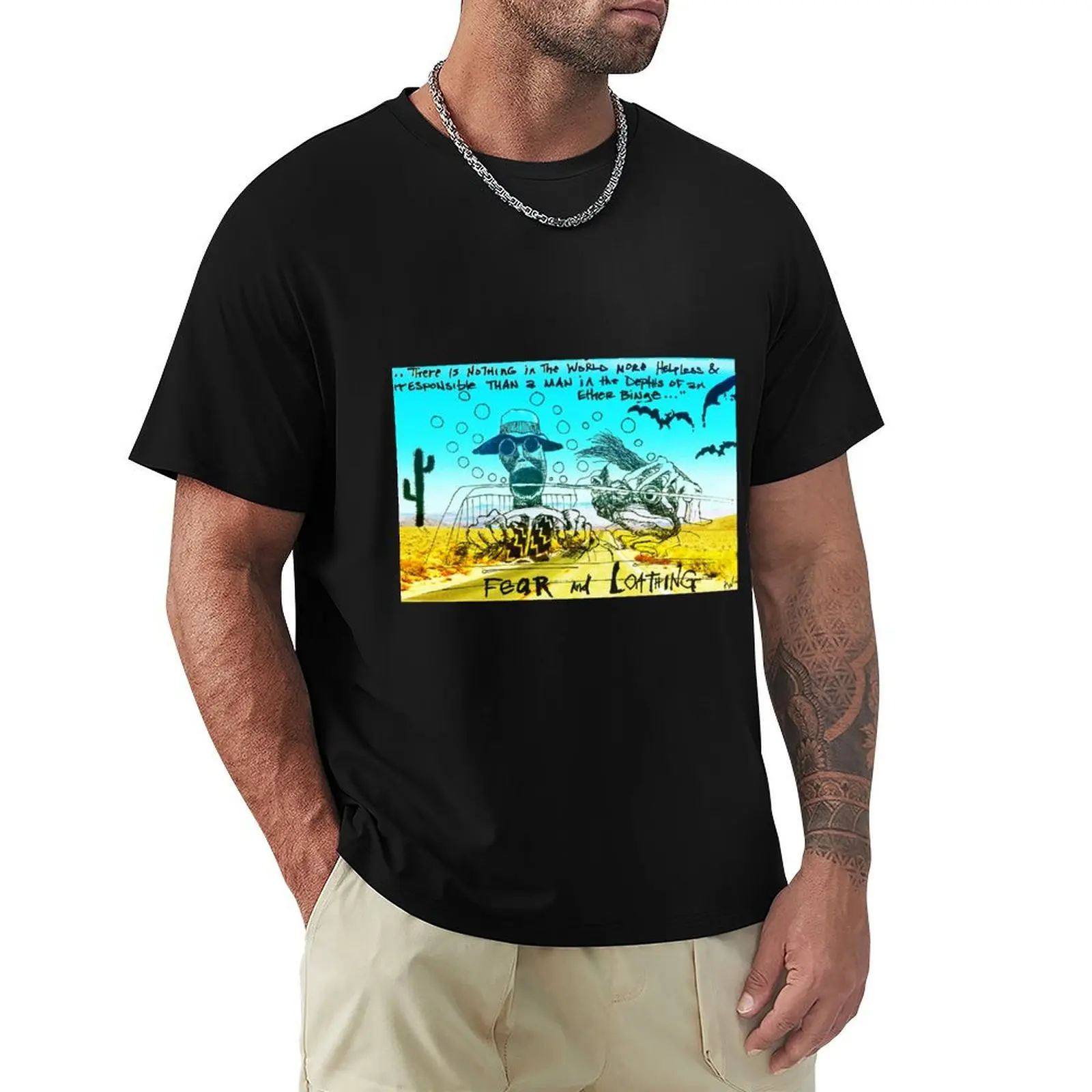 Fear And Loathing In Las Vegas T-Shirt Independence Day Short Sleeve T-Shirt