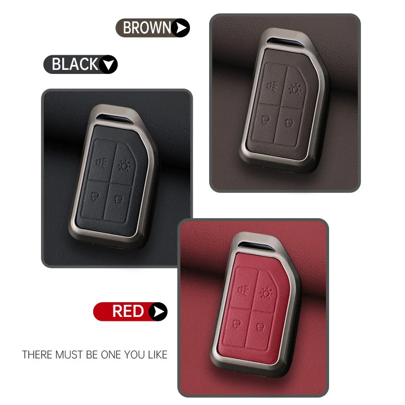 Zine Alloy Car Key Case Shell Cover Holder For Volvo FH16 RC FM EVRO 6 fh CARGO 555 FM Heavy Truck Key Full Protection Accessory