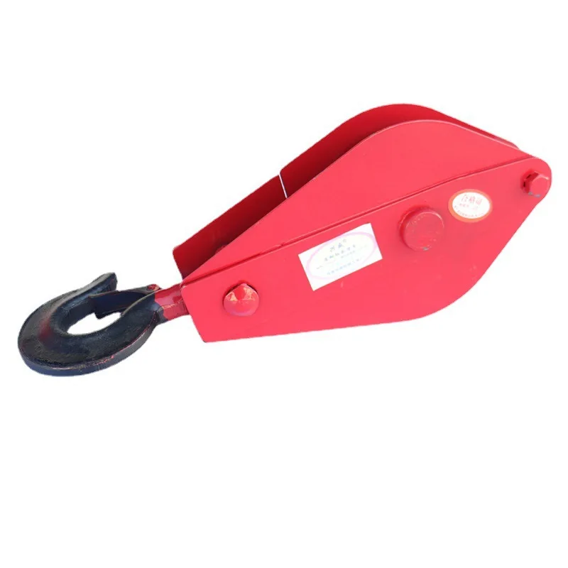 

Round Specifications Complete Wheel Hook Pulley, Open Hook Shaft Sleeve Lifting Pulley