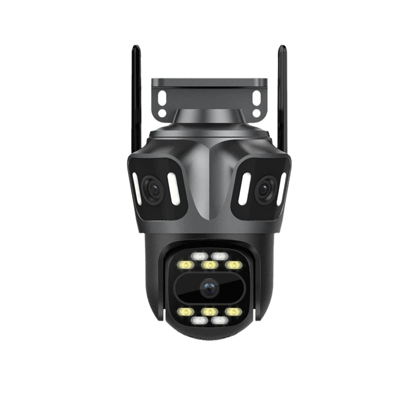 APPLIA-Icsee3-Eye Three-Screen 8MP Wireless Wifi HD Network Camera Outdoor Full Color Mobile Phone Remote 360 Panoramic View