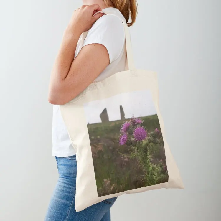 

Scottish Thistle - Ring of Brodgar Tote Bag tote university hand custom