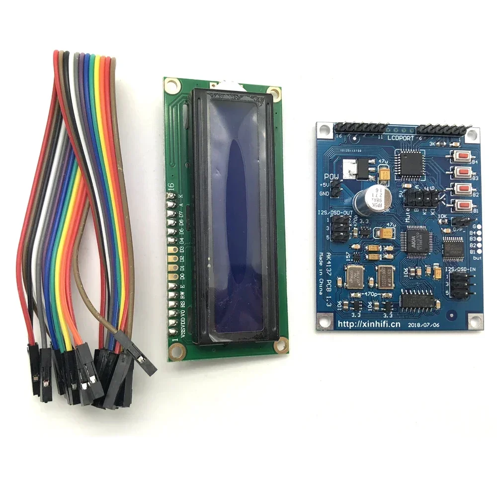 DLHiFi AK4137 Raspberry Pi IIS DAC Decoder Board Support I2S 32bit 384K DSD256