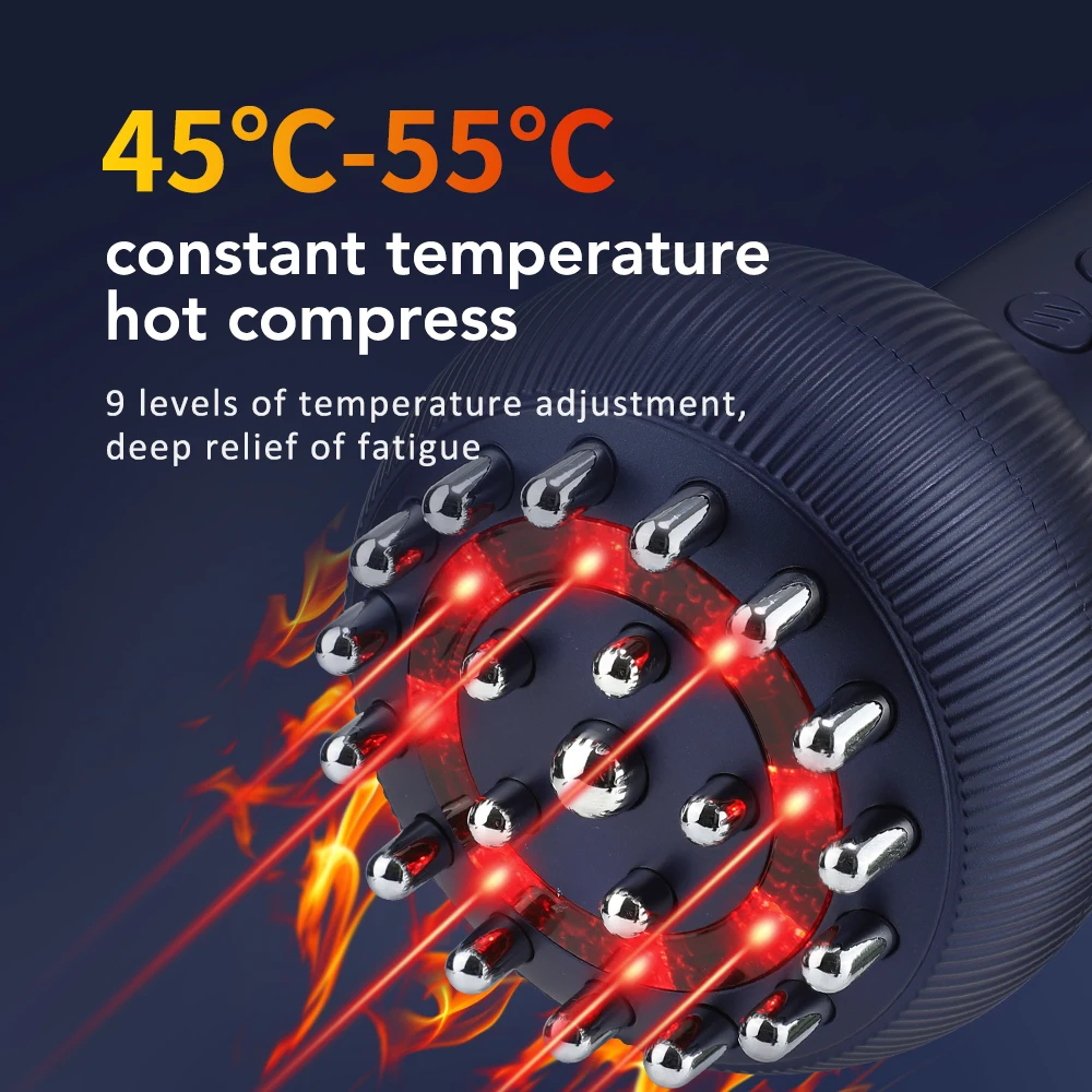 Wireless Heated Meridian Massage Brush 5