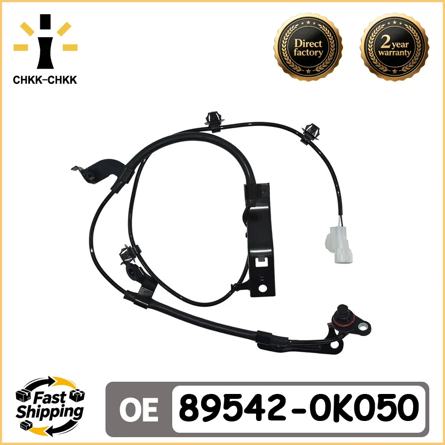 CHKK-CHKK New ABS Wheel Speed Sensor For Toyota HILUX Innova 2015- 89542-0K050 Front Right Auto Parts