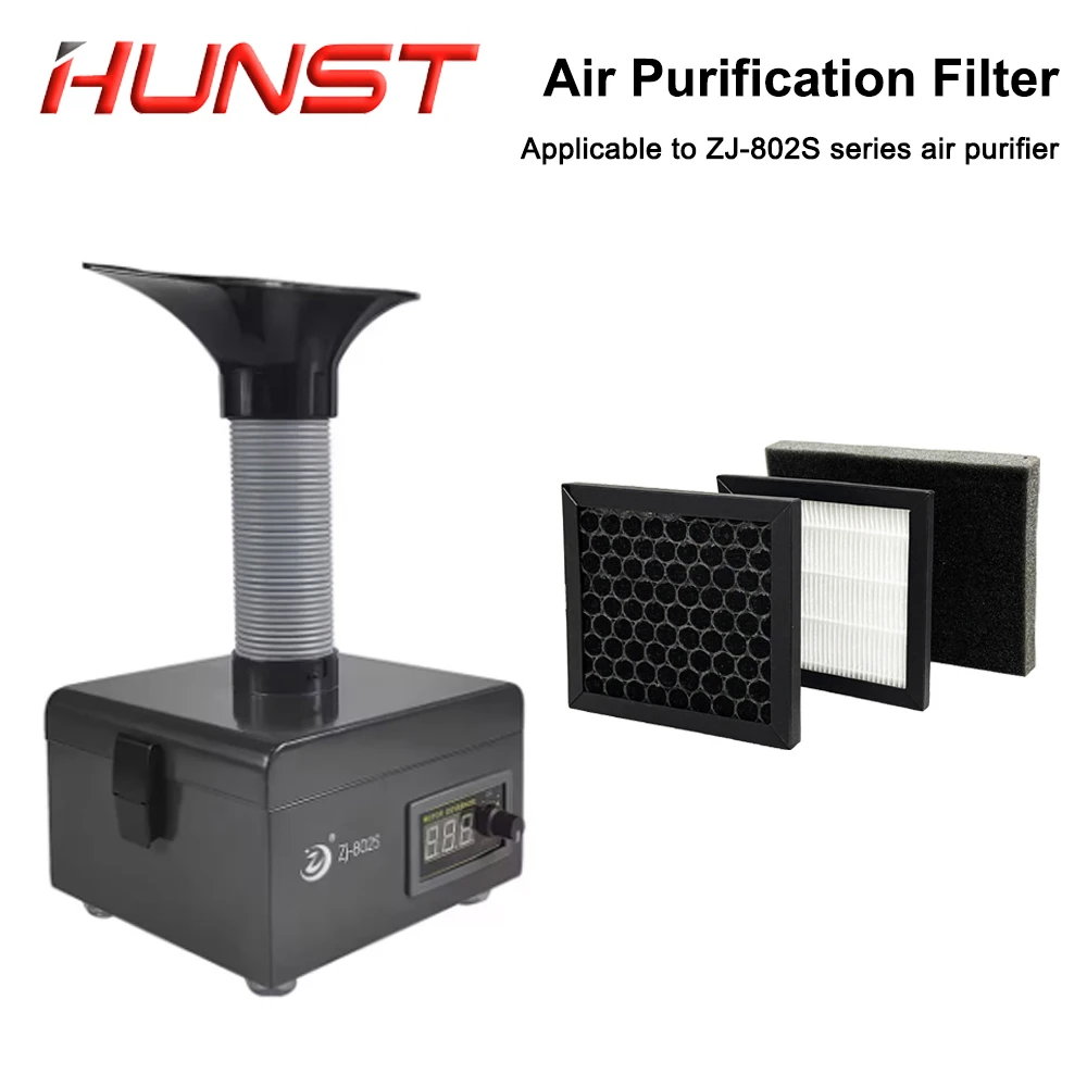 Industrial Laser Fume Extractor - HUNST ZJ-802S Filter Element Portable Smoke