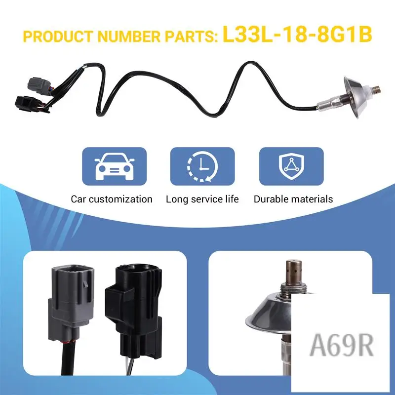 

A69R-Car Oxygen Sensor Air Fuel Ratio Oxygen Sensor L33L-18-8G1B For Mazda CX-7 2.3L 2007-2009