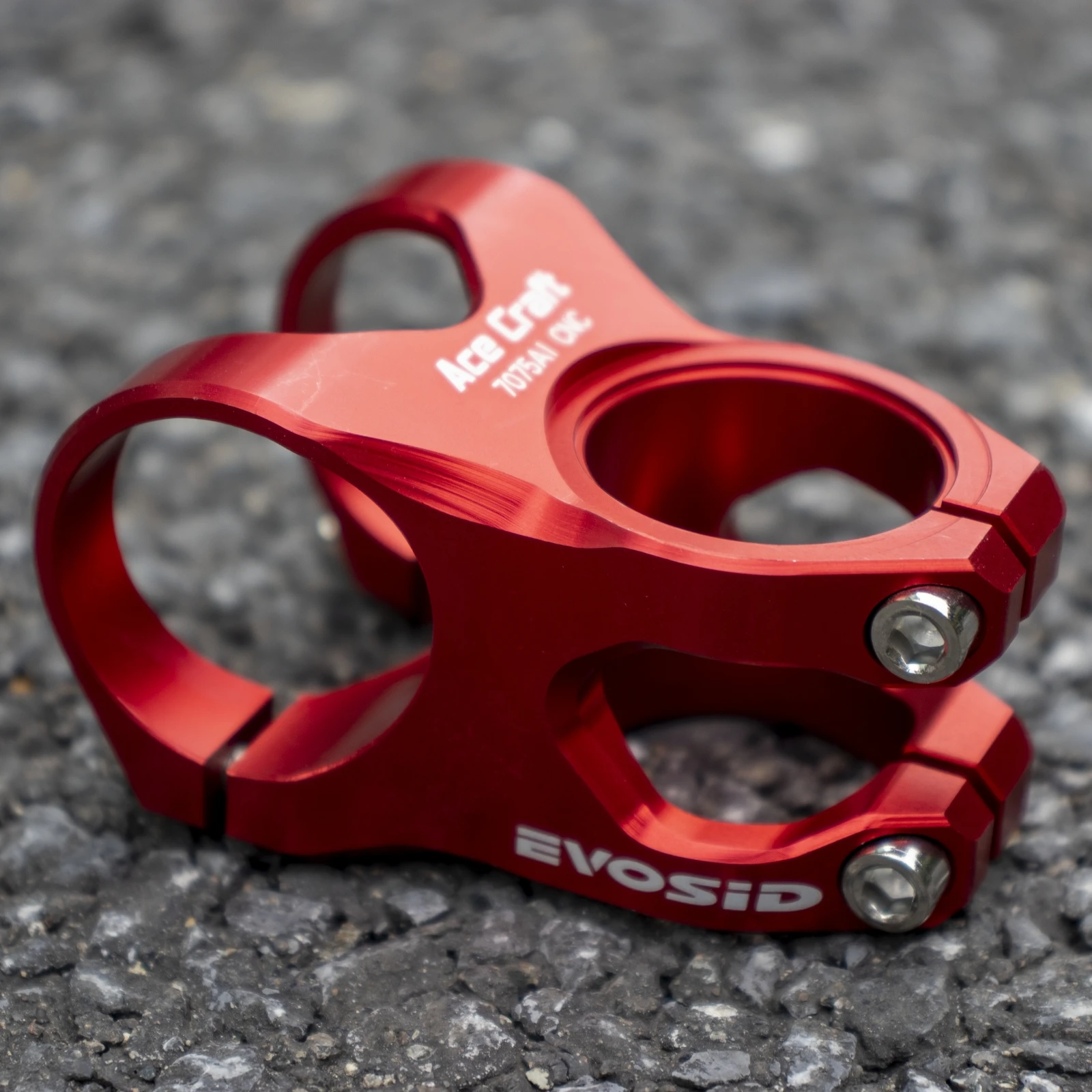 EVOSID Ultraleichter Mountainbike-Vorbau 100 g MTB-Kraftvorbau 31,8 mm Hochfester Rennrad-Lenkervorbau aus Aluminiumlegierung DH AM