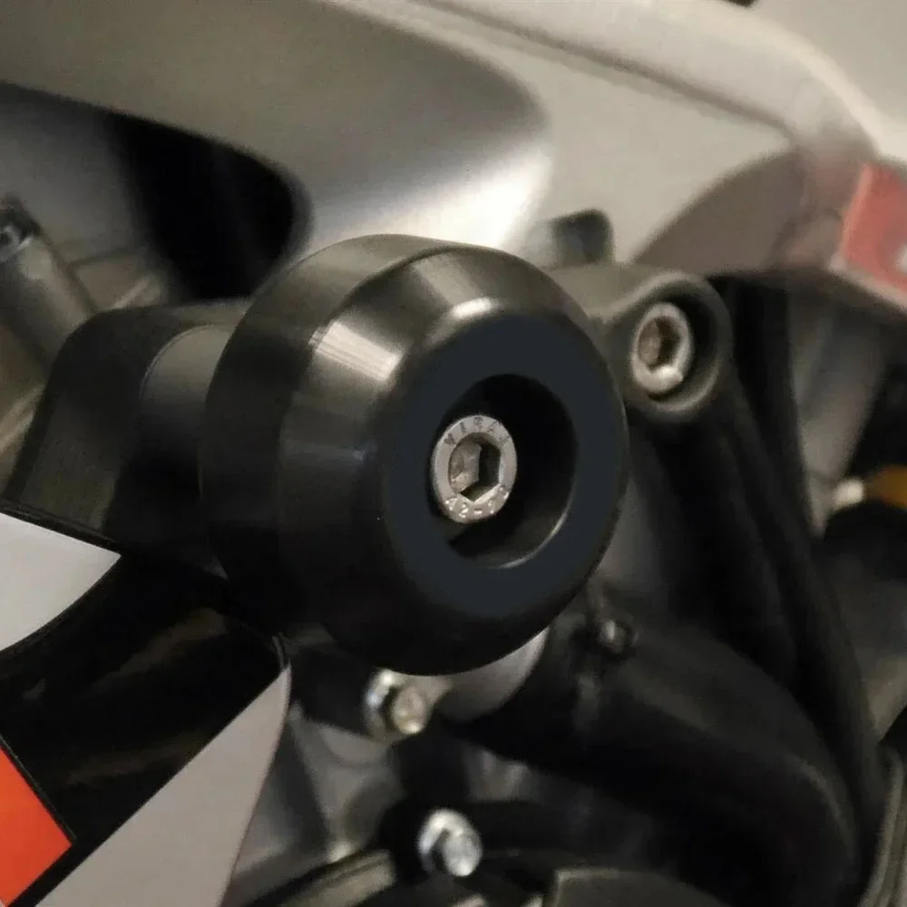 Engine Anti‑Fall Protection Bar Frame Sliders Crash Protector Fit for Ap rilia RSV4 RR R F RSV4 Factory APRC