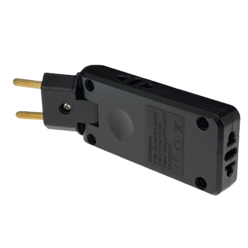 4 في 1 الاتحاد الأوروبي التوصيل تمديد المقبس طوي فرنسا ألمانيا اسبانيا محول قابس مخرج تيار متردد الولايات المتحدة إلى الاتحاد الأوروبي محول القابس المقابس الكهربائية