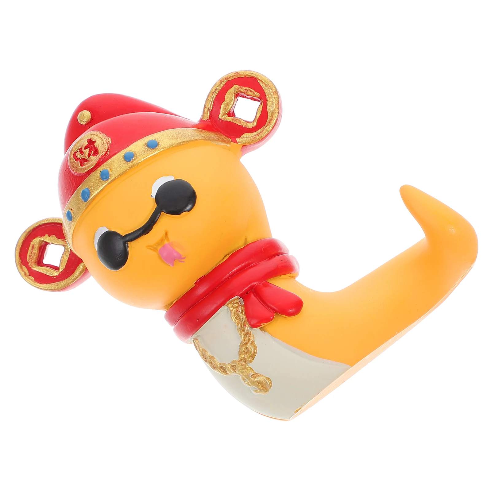 

Мультяшная статуя, декоративная нить для дома, автомобиля, учебы, весенний фестиваль, подарок, китайский зодиак, мини-фигурка года змеи