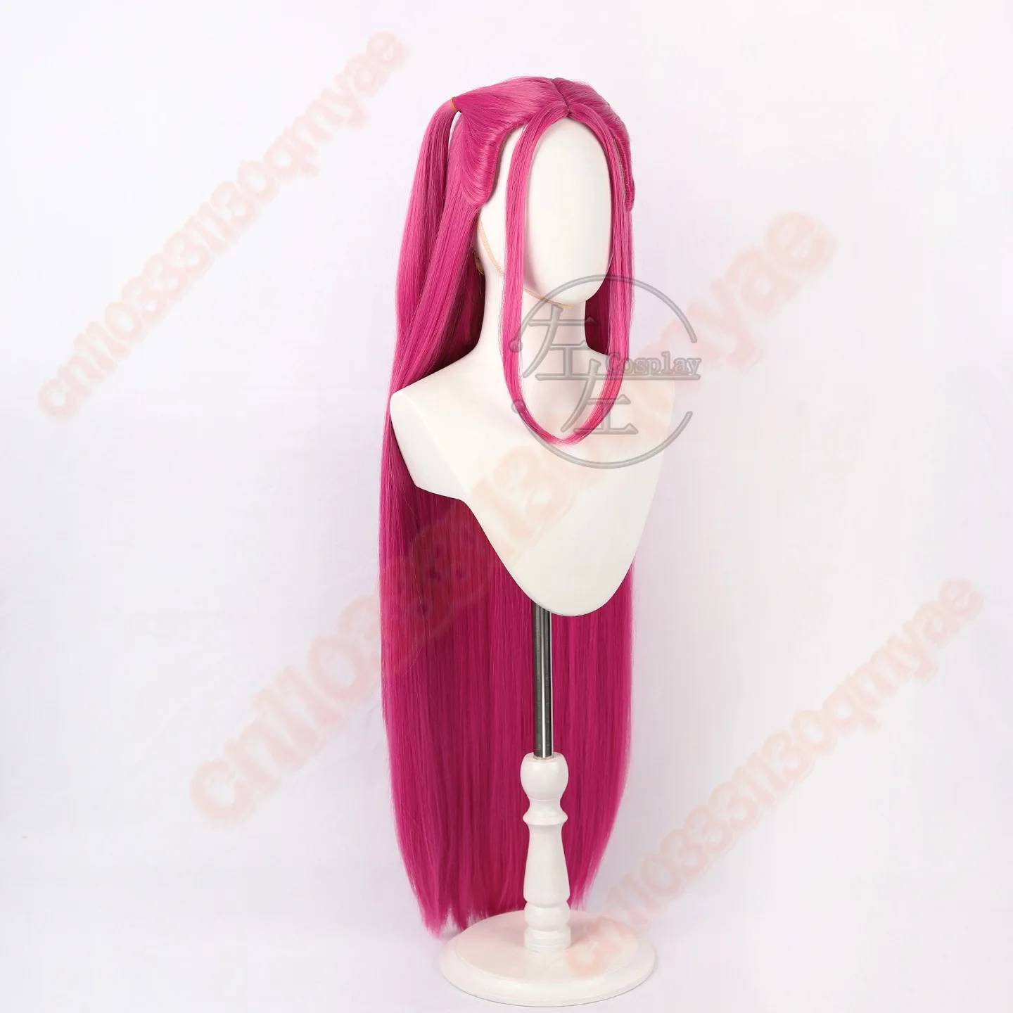 KPOP Demon Hunters Cosplay Wigs Mira 100cm Long Women Party Lumi Mira Cosplay Wigs Heat Resistant Synthetic Hair Party +Wig Cap